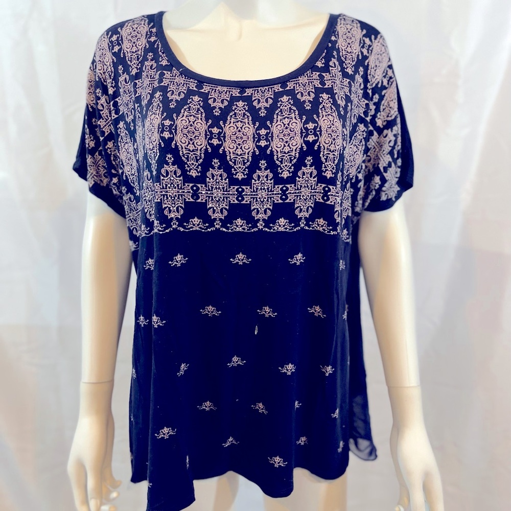 Dark Blue Top